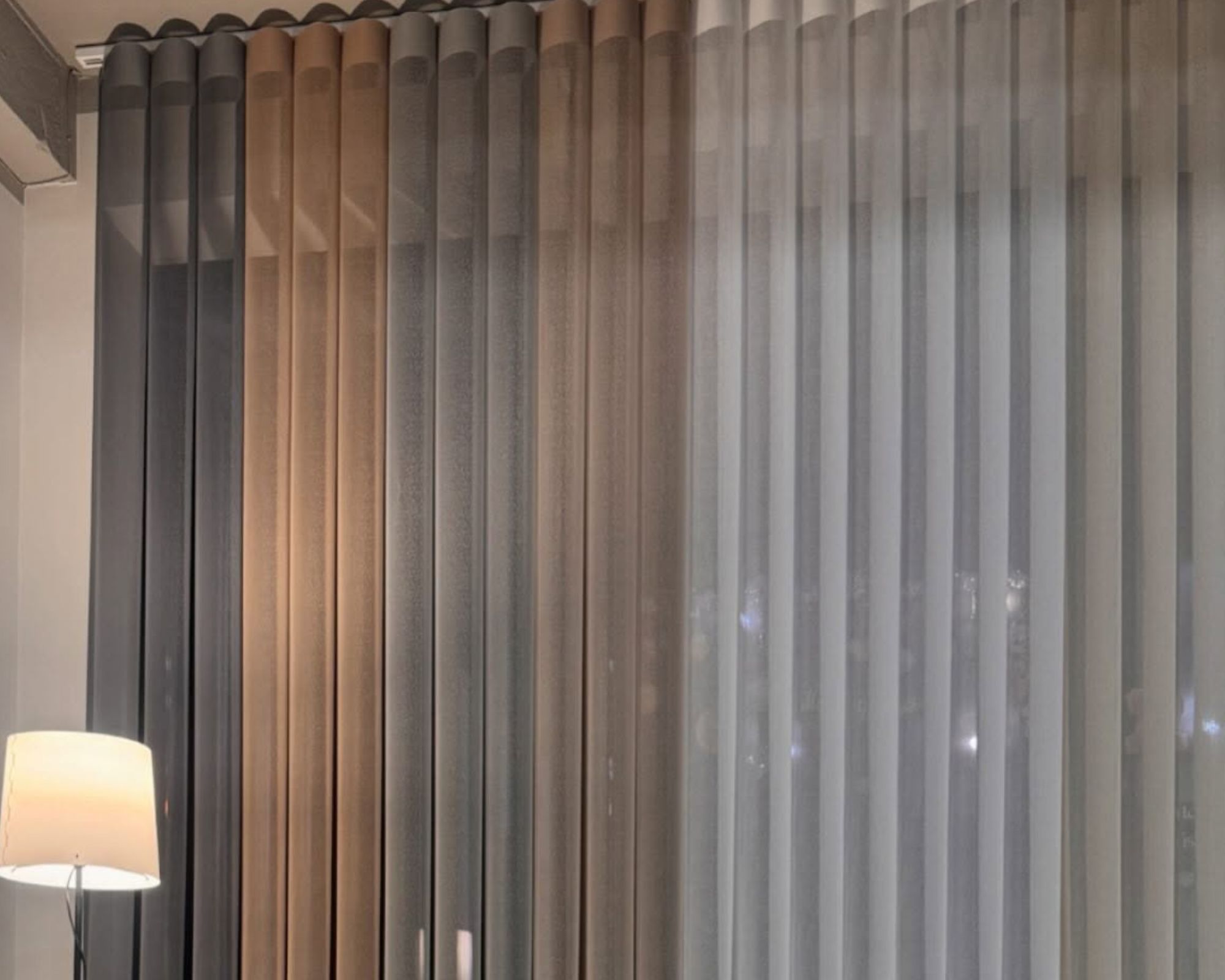 Sistem Noblesse cu lamele textile