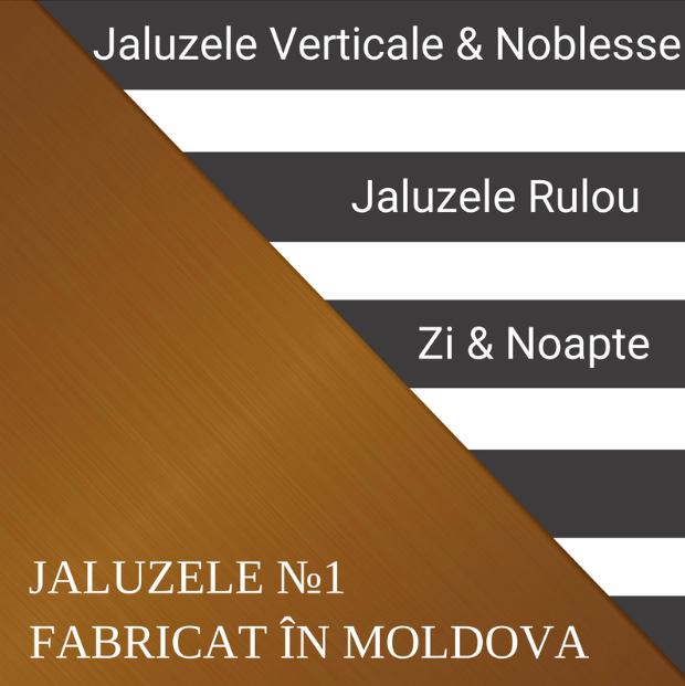 Jaluzele №1 — Fabricat în Moldova
